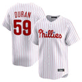 Ldoa P.Phillies #59 Jhoan Duran Player White Home Limited Stitched Jerseys