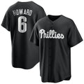 Ldoa P.Phillies #6 Ryan Howard Player Black Alt Fashion Home Game Stitched Jerseys