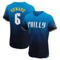 Ldoa P.Phillies #6 Ryan Howard Player Blue City Connect Home Limited Elite Stitched Jerseys
