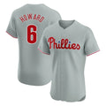 Ldoa P.Phillies #6 Ryan Howard Player Gray Home Limited Elite Stitched Jerseys