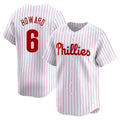 Ldoa P.Phillies #6 Ryan Howard Player White Home Limited Stitched Jerseys