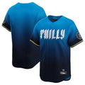 Ldoa P.Phillies Blank Player Blue City Connect Home Limited Stitched Jerseys