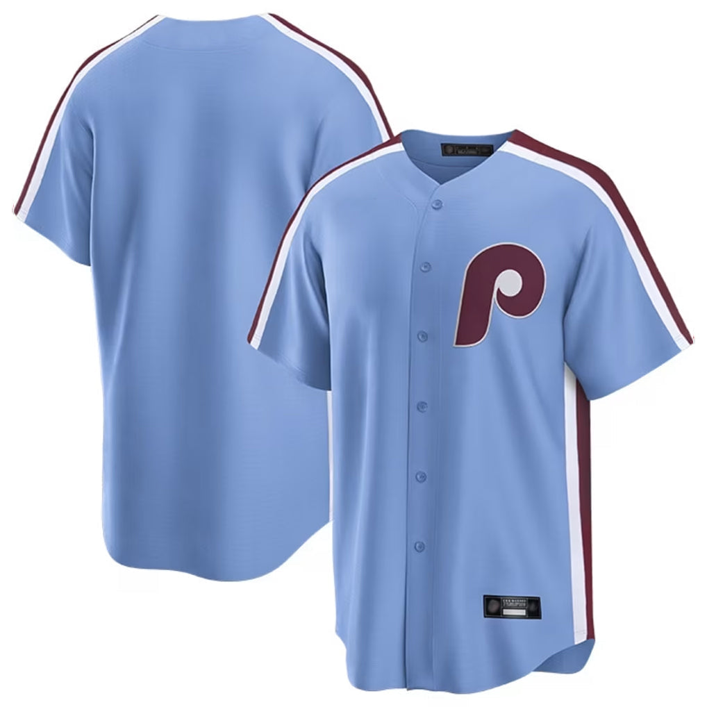 Ldoa P.Phillies Blank Player Light Blue Home Limited Stitched Jerseys