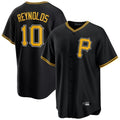 Ldoa P.Pirates #10 Bryan Reynolds Player Black Alternate 2025 Home Game Stitched Jerseys