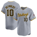 Ldoa P.Pirates #10 Bryan Reynolds Player Gray Road Home Limited Stitched Jerseys