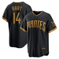 Ldoa P.Pirates #14 Joey Bart Player Black 2026 City Connect Home Game Stitched Jerseys