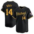 Ldoa P.Pirates #14 Joey Bart Player Black Alt Home Limited Stitched Jerseys