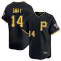 Ldoa P.Pirates #14 Joey Bart Player Black Alternate Limited Game Stitched Jerseys