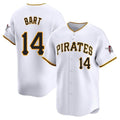 Ldoa P.Pirates #14 Joey Bart Player White Home Limited Stitched Jerseys