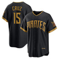 Ldoa P.Pirates #15 Oneil Cruz Player Black 2026 City Connect Home Game Stitched Jerseys
