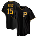 Ldoa P.Pirates #15 Oneil Cruz Player Black Alternate 2025 Home Game Stitched Jerseys