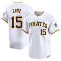 Ldoa P.Pirates #15 Oneil Cruz Player White Home Limited Stitched Jerseys