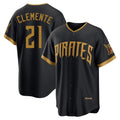 Ldoa P.Pirates #21 Roberto Clemente Player Black 2026 City Connect Home Limited Stitched Jerseys