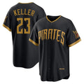 Ldoa P.Pirates #23 Mitch Keller Player Black 2026 City Connect Home Game Stitched Jerseys