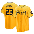Ldoa P.Pirates #23 Mitch Keller Player Gold City Connect Home Game Stitched Jerseys