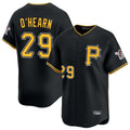 Ldoa P.Pirates #29 Ryan O'Hearn Player Black Alternate Limited Game Stitched Jerseys