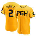 Ldoa P.Pirates #2 Spencer Horwitz Player Gold City Connect Home Limited Elite Stitched Jerseys