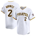 Ldoa P.Pirates #2 Spencer Horwitz Player White Home Limited Stitched Jerseys