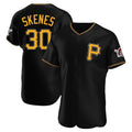 Ldoa P.Pirates #30 Paul Skenes Player Black Alternate 2025 Home Limited Elite Stitched Jerseys