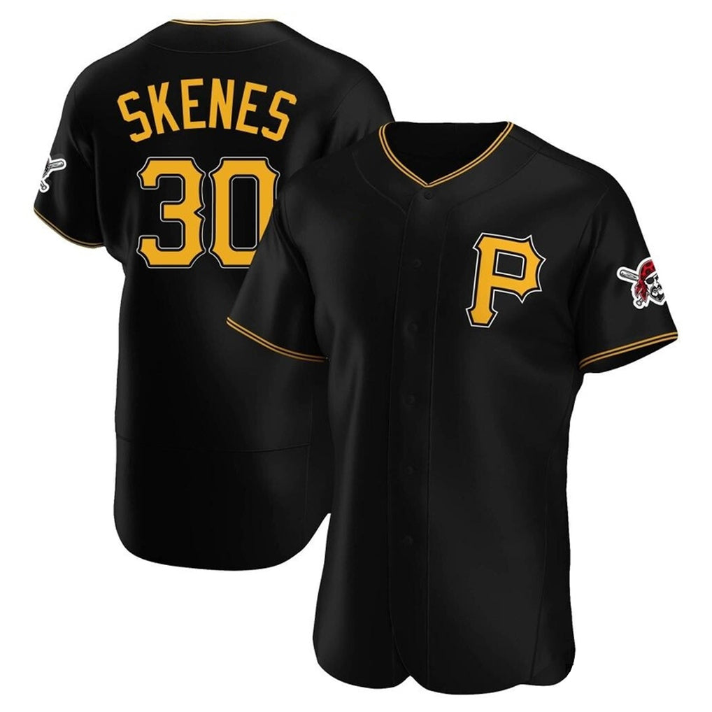 Ldoa P.Pirates #30 Paul Skenes Player Black Alternate 2025 Home Limited Elite Stitched Jerseys