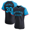 Ldoa P.Pirates #30 Paul Skenes Player Navy National League All-Star Home Limited Elite Stitched Jerseys