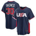 Ldoa P.Pirates #30 Paul Skenes Player Navy USA 2026 World Classic Home Limited Stitched Jerseys