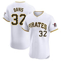 Ldoa P.Pirates #32 Henry Davis Player White Home Limited Elite Stitched Jerseys