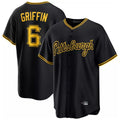Ldoa P.Pirates #6 Konnor Griffin Player Black Alt Home Game Stitched Jerseys
