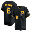 Ldoa P.Pirates #6 Konnor Griffin Player Black Alternate Limited Game Stitched Jerseys