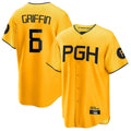 Ldoa P.Pirates #6 Konnor Griffin Player Gold City Connect Home Game Stitched Jerseys