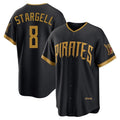 Ldoa P.Pirates #8 Willie Stargell Player Black 2026 City Connect Home Limited Stitched Jerseys