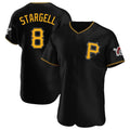 Ldoa P.Pirates #8 Willie Stargell Player Black Alternate 2025 Home Limited Elite Stitched Jerseys