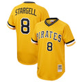 Ldoa P.Pirates #8 Willie Stargell Player Gold Mitchell & Ness Cooperstown Collection 1979 Limited Stitched Jerseys