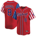 Ldoa P.Pirates #8 Willie Stargell Player Red 2025 Independence Day Vapor Premier Limited Stitched Jerseys