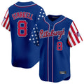 Ldoa P.Pirates #8 Willie Stargell Player Royal 2025 Independence Day Vapor Premier Limited Stitched Jerseys