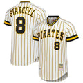 Ldoa P.Pirates #8 Willie Stargell Player White Mitchell & Ness Cooperstown Collection 1979 Limited Stitched Jerseys