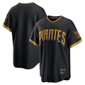 Ldoa P.Pirates Blank Player Black 2026 City Connect Home Limited Stitched Jerseys