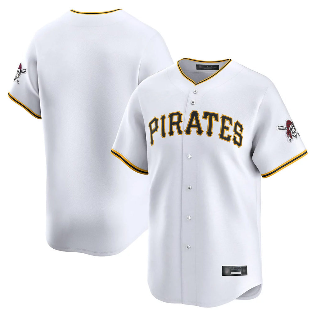 Ldoa P.Pirates Blank Player White Home Limited Stitched Jerseys