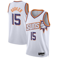 Ldoa P.Suns #15 Devin Booker White Swingman Player Jerseys - Association Edition