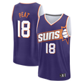 Ldoa P.Suns #18 Koa Peat Fanatics Purple Fast Break Jerseys - Icon Edition