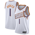 Ldoa P.Suns #1 Devin Booker White Swingman Jerseys - Association Edition