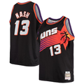 Ldoa P.Sunss #13 Steve Nash Mitchell & Ness Black 1996-1997 Big & Tall Hardwood Classics Swingman Jerseys