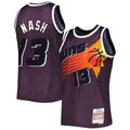 Ldoa P.Sunss #13 Steve Nash Mitchell & Ness Purple 1996-1997 Hardwood Classics Off-Court Swingman Jerseys