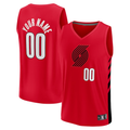 Ldoa PT.Blazers Fanatics Red Fast Break Replica Jerseys - Statement Edition