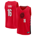 Ldoa PT.Blazers #16 Yang Hansen Fanatics Red Fast Break Replica Jerseys - Statement Edition