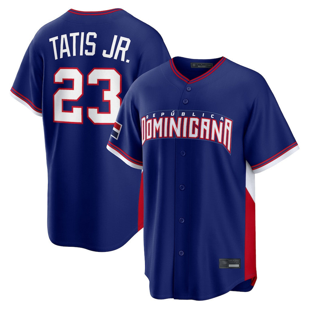 Ldoa S.Diego Padres #23 Fernando Tatis Jr Player Royal 2026 World Classic Home Limited Stitched Jerseys