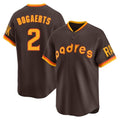 Ldoa S.Diego Padres #2 Xander Bogaerts Player Brown Home Cooperstown Collection Replica Game Stitched Jerseys