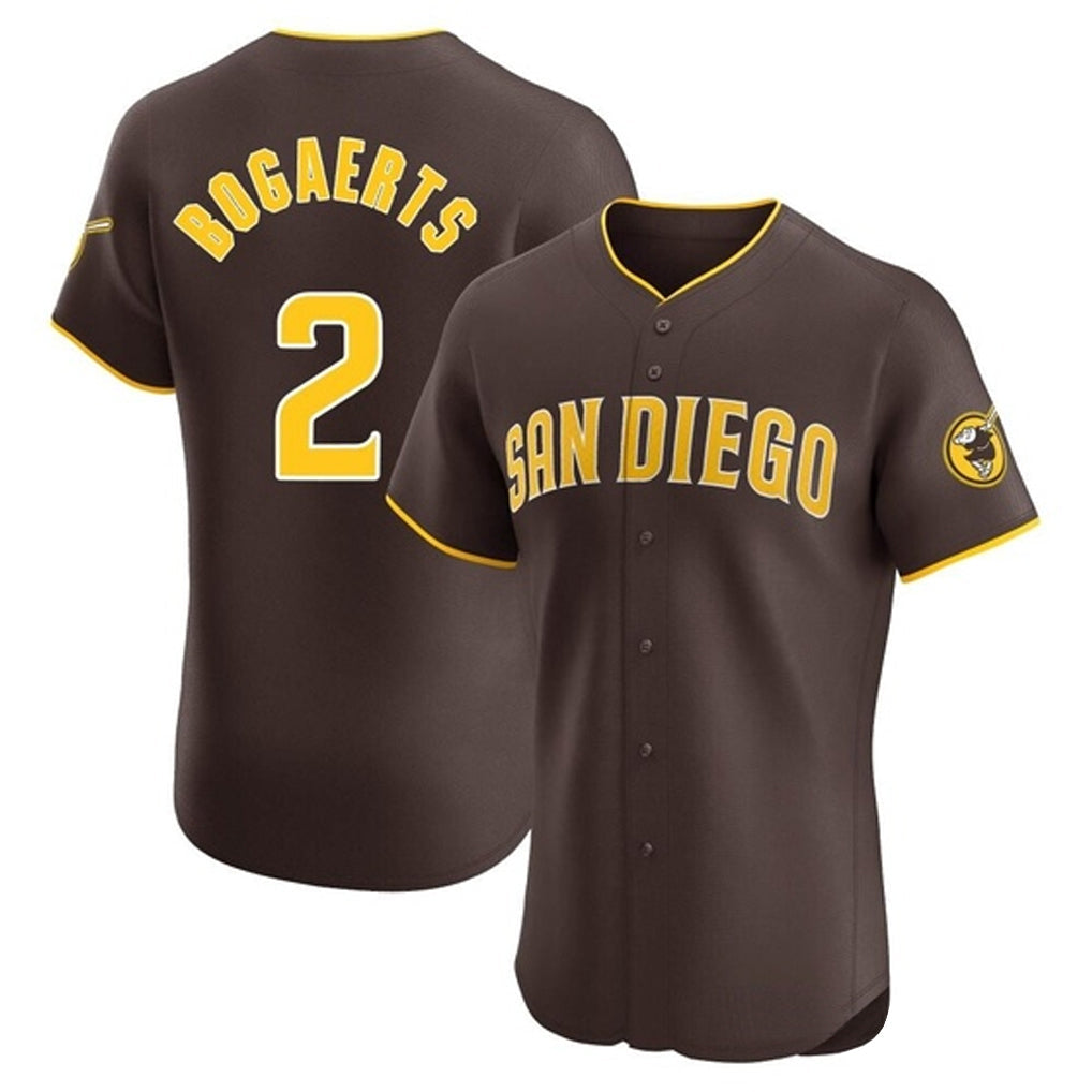 Ldoa S.Diego Padres #2 Xander Bogaerts Player Brown Home Limited Elite Stitched Jerseys