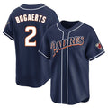 Ldoa S.Diego Padres #2 Xander Bogaerts Player Navy Cooperstown Collection Limited Home Stitched Jerseys