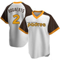Ldoa S.Diego Padres #2 Xander Bogaerts Player White Home Cooperstown Collection Replica Game Stitched Jerseys